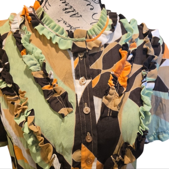 Allison Taylor Ruffled Blouse - Picture 2 of 6